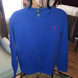 Polo by Ralph Lauren blue long-sleeve tee